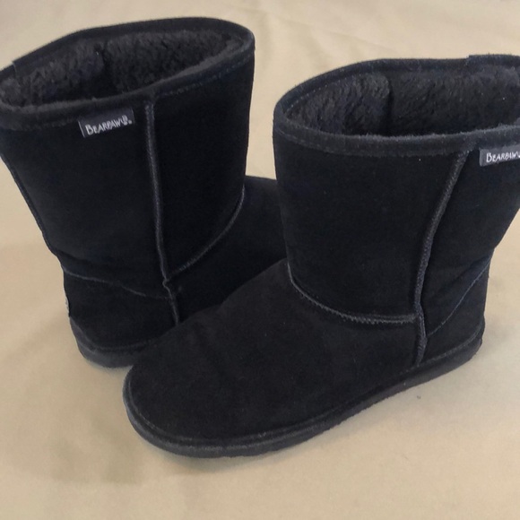 Lovely BEARPAW black suede women’s boots sz 10/11” - Picture 12 of 14